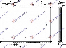 HLADNJAK MOTORA 1.6 HDi (38x56.2x3.2)