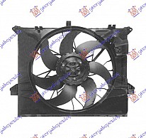 VENTILATOR KOMPLET BENZIN-DIZEL (480mm)