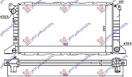 HLAD MOTORA 2.5D-2.5TD +A/C (70.2x36)