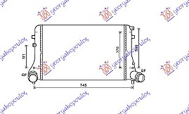 HLAD.INTERC.2.0TDi(615x398x32)CJAA 138PS
