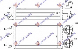 HLAD.INTERC.1.4-1.6TDCi (300x150x80)