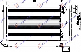 HLAD KLIME 1.6-2.0-2.5.3.0 BENZ(58.7x40)