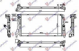 HLADNJAK 1.5 (216i/218i) BENZ.DIZ.-AUTO.
