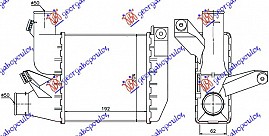HLAD INTERCOOLER 2.5 TD (192x204x62)