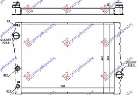 HLADNJAK 3.0i-24V-3.0 T.D(58.9x44x38)