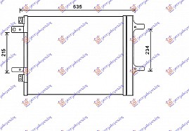 HLADNJAK 1.2-1.6THP/1.6 HDI/1.6 BLUEHDI