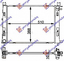 HLADNJAK MOTORA +AC (51x40.8x2.7) (B-A)