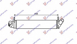 HLADNJAK INTERC.1.5DCi(590x120x40)