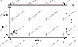 HLADNJAK KLI 1.6-2.2 i-DTEC (665x390x16)