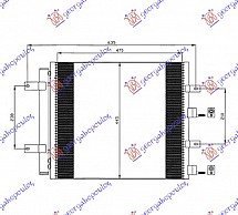 HLAD.KLIME 2.5-3.0-4.2BENZ(52.2x45.2x1,6