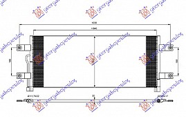 HLADNJAK KLIME DSL (85x35x16)