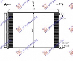 HLADNJAK KLIME BENZIN/DIZEL(64x44.8)