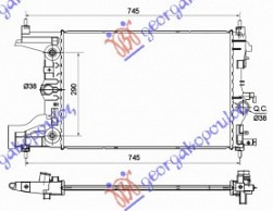 HLAD MOTORA 1.6 BENZ (-AC)(58x39x16)AUTO