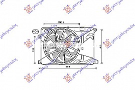 VENTILATOR 1.416v TURBO A14/B14NET