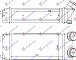 HLADNJAK INTERCOOLER 1.6 HDI (300x150x80