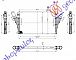 HLAD INTERC. 2.0 i16VTUR-2.2DTi(65x40x29