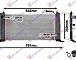 HLADNJAK MOTORA 1.2i 16V+/-A/C (58x31)