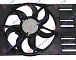VENTILATOR KOMPLET(412mm)(400W)(4pin)